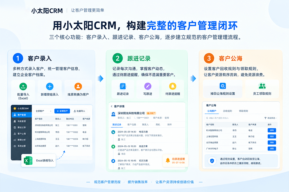 小太阳CRM最新资讯